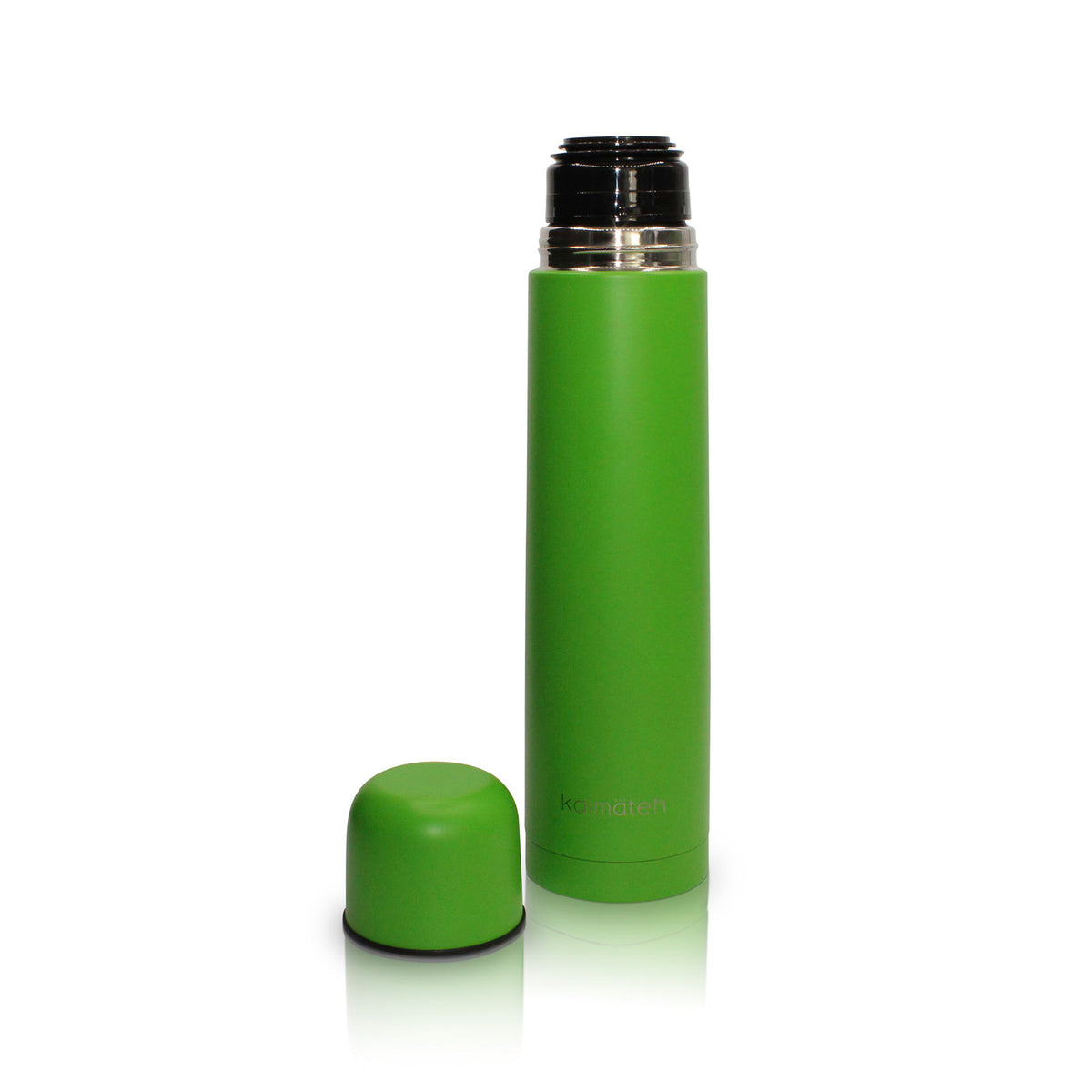 Green Thermos 1000ml Yerba Mate Kalmateh