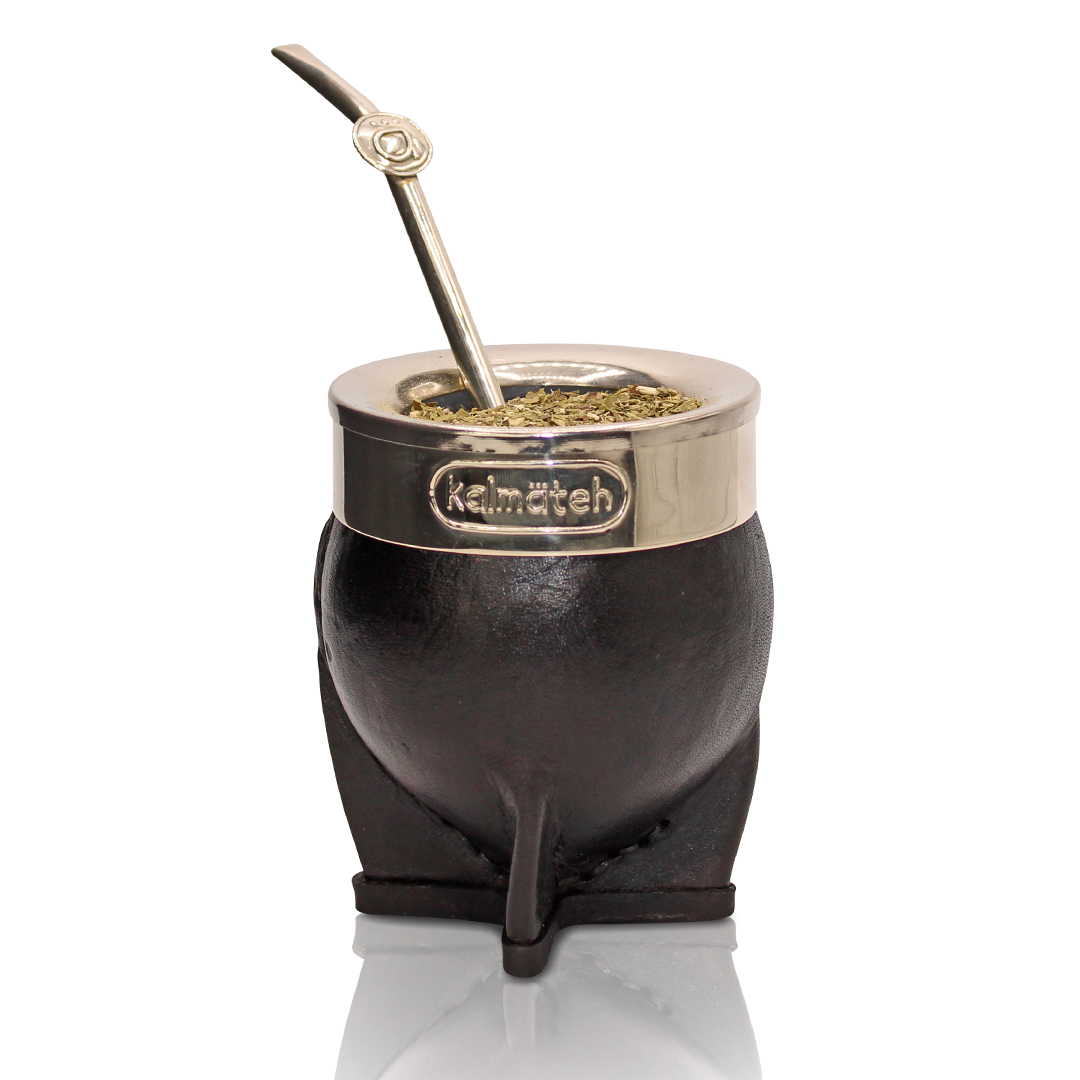 Mate Imperial alpaca NEGRO - Artisan Imperial Mate Cup BLACK Leather