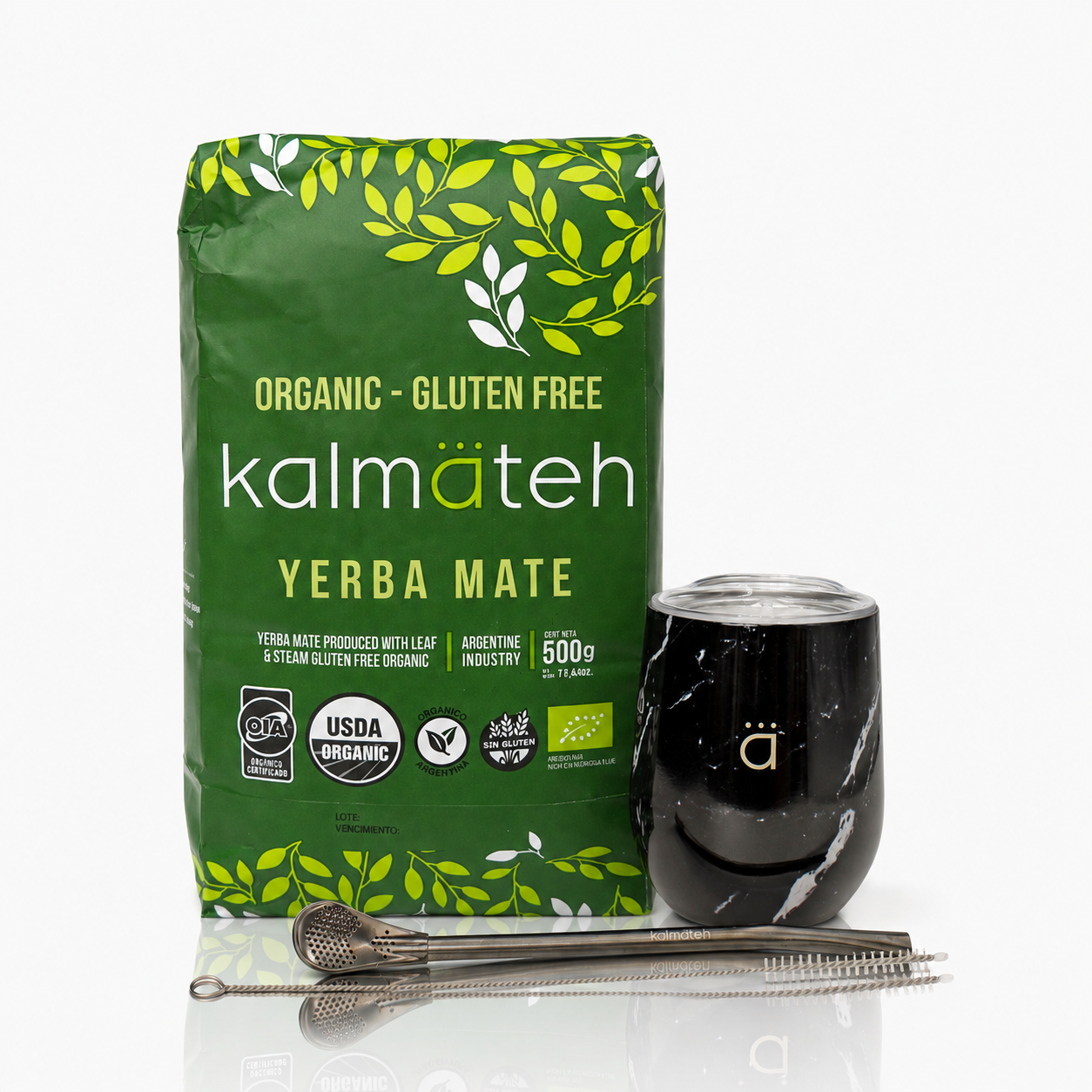 Black Marble Classic Yerba Mate Starter Set