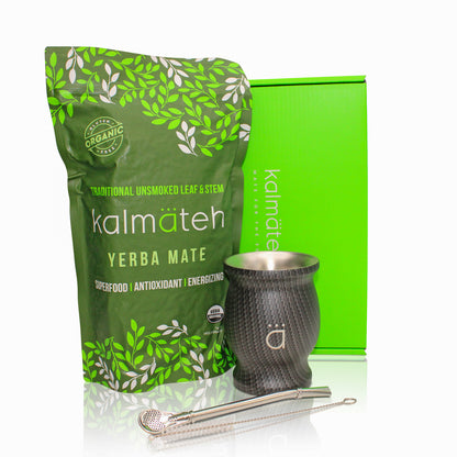 Galactic Black Traditional Yerba Mate Starter Set