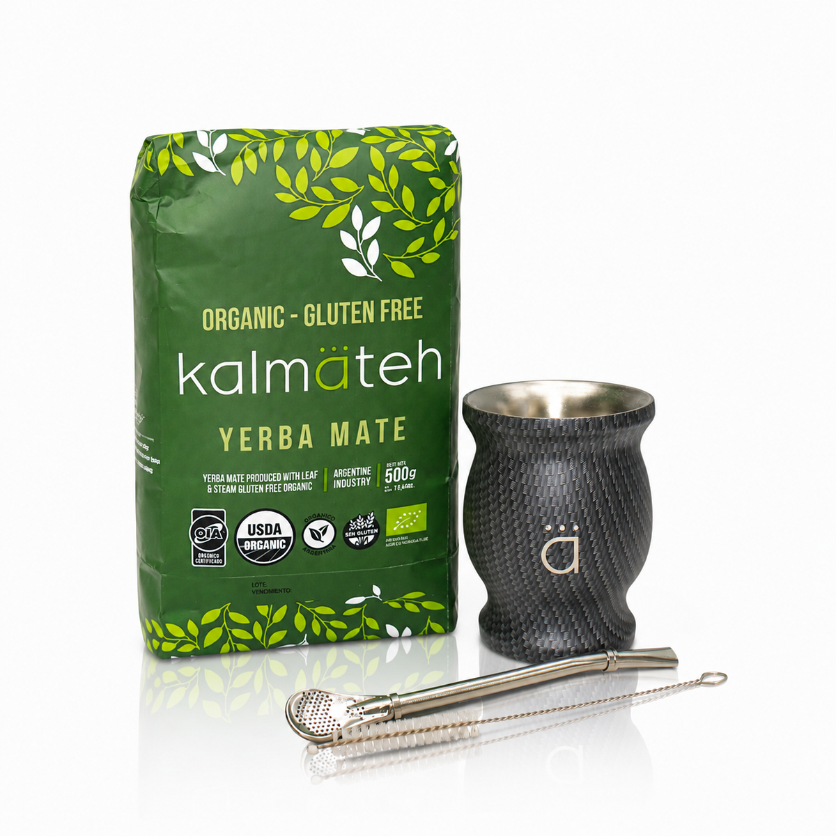 Galactic Black Traditional Yerba Mate Starter Set