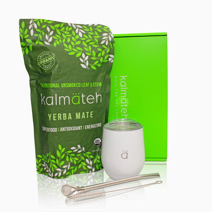 White Classic Yerba Mate Starter Set