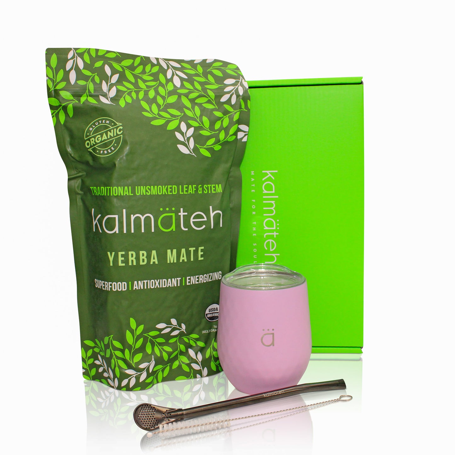 Pastel Pink Classic Yerba Mate Starter Set