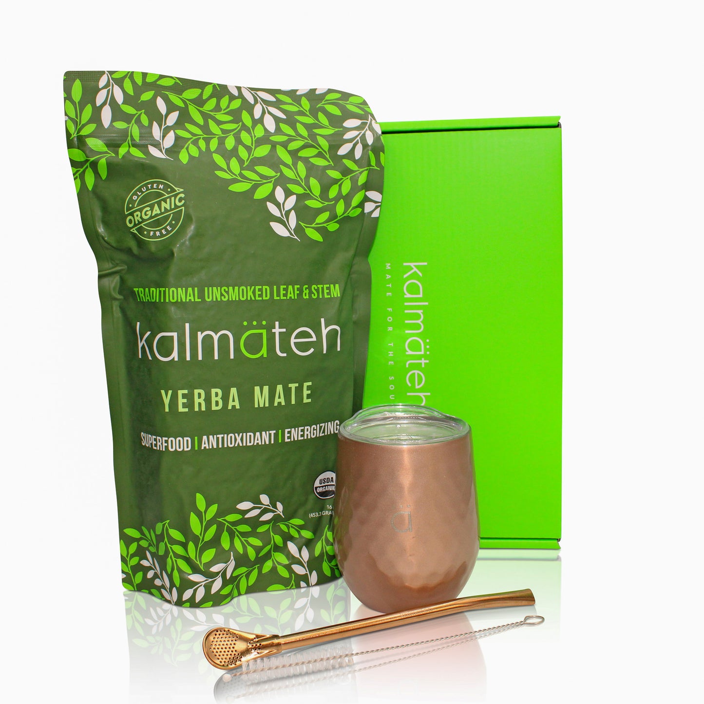 Rose Gold Classic Yerba Mate Starter Set