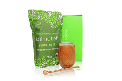 Wood XL Yerba Mate Starter Set