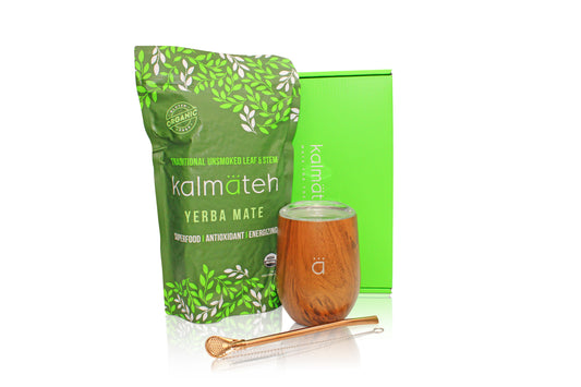 Wood XL Yerba Mate Starter Set