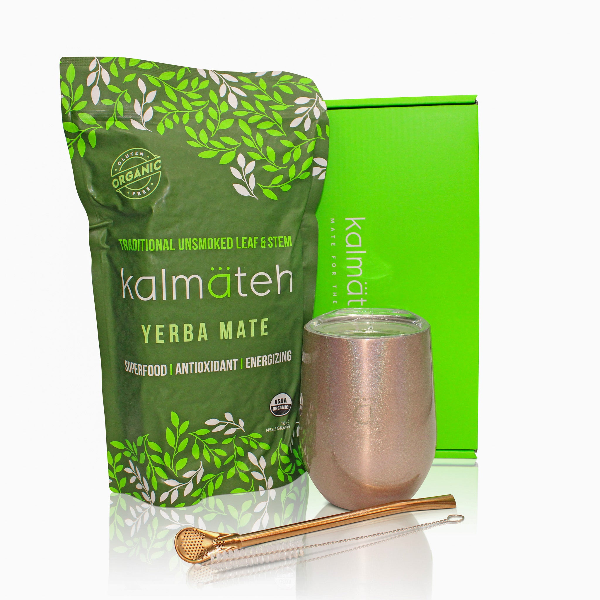 Rose Gold XL Yerba Mate Starter Set
