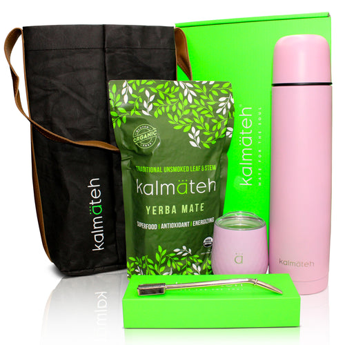 Pastel Pink Complete Matera Yerba Mate Set