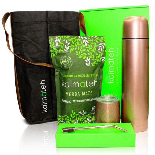 Rose Gold Complete Matera Yerba Mate Set