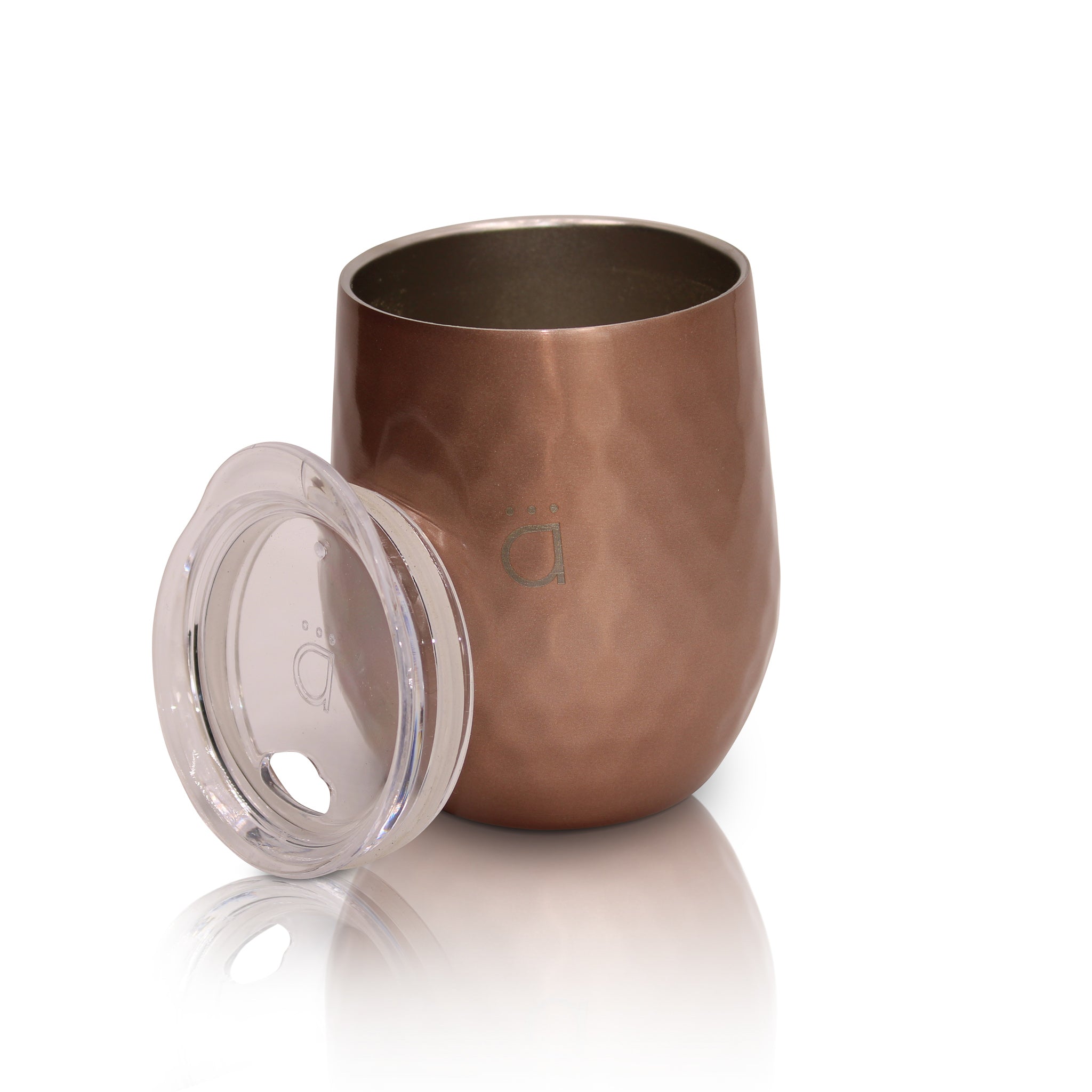 Juego de iniciación en yerba mate clásico en oro rosa