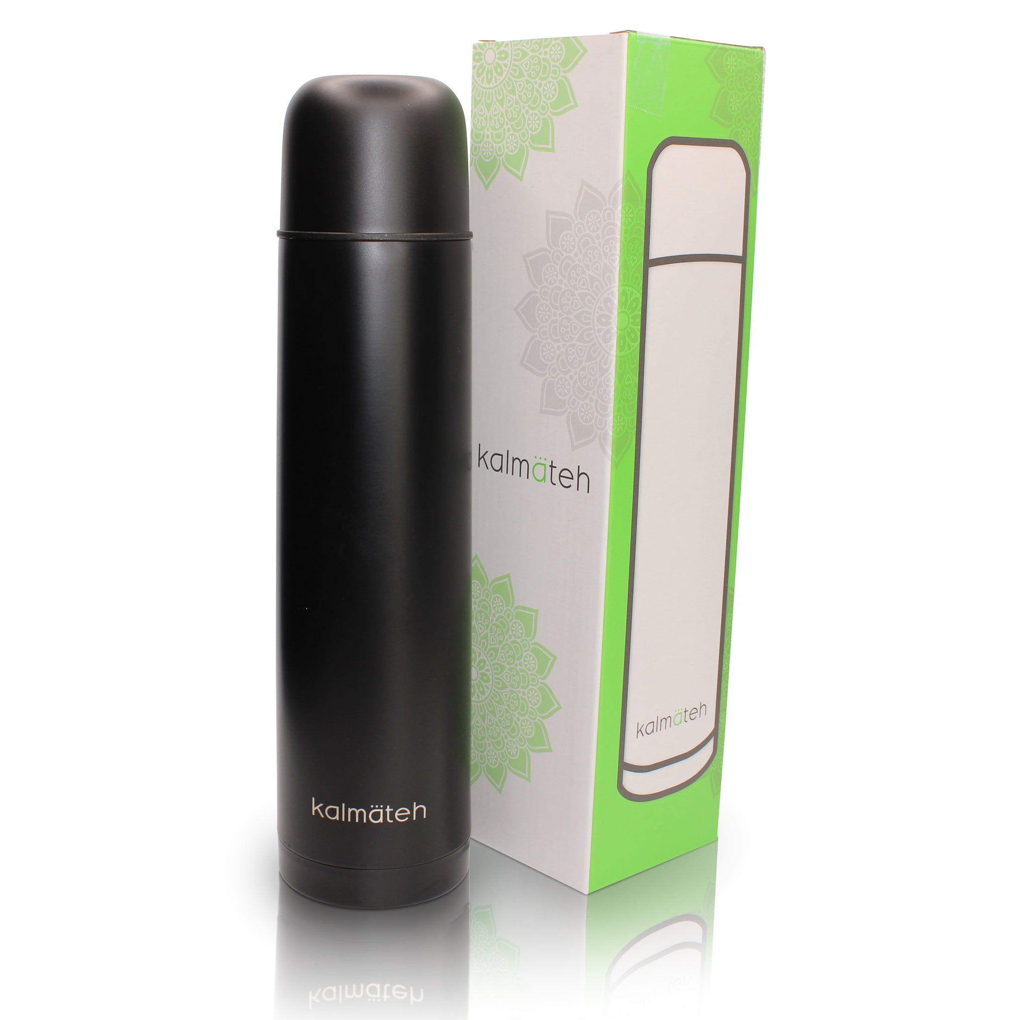 Matte Black Classic Yerba Mate Large Set