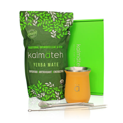 Orange Modern Yerba Mate Starter Set