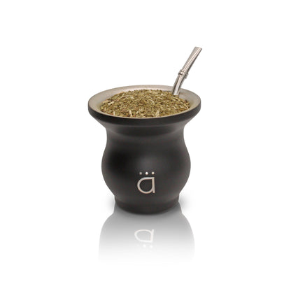 Matte Black Elegant Yerba Mate Starter Set