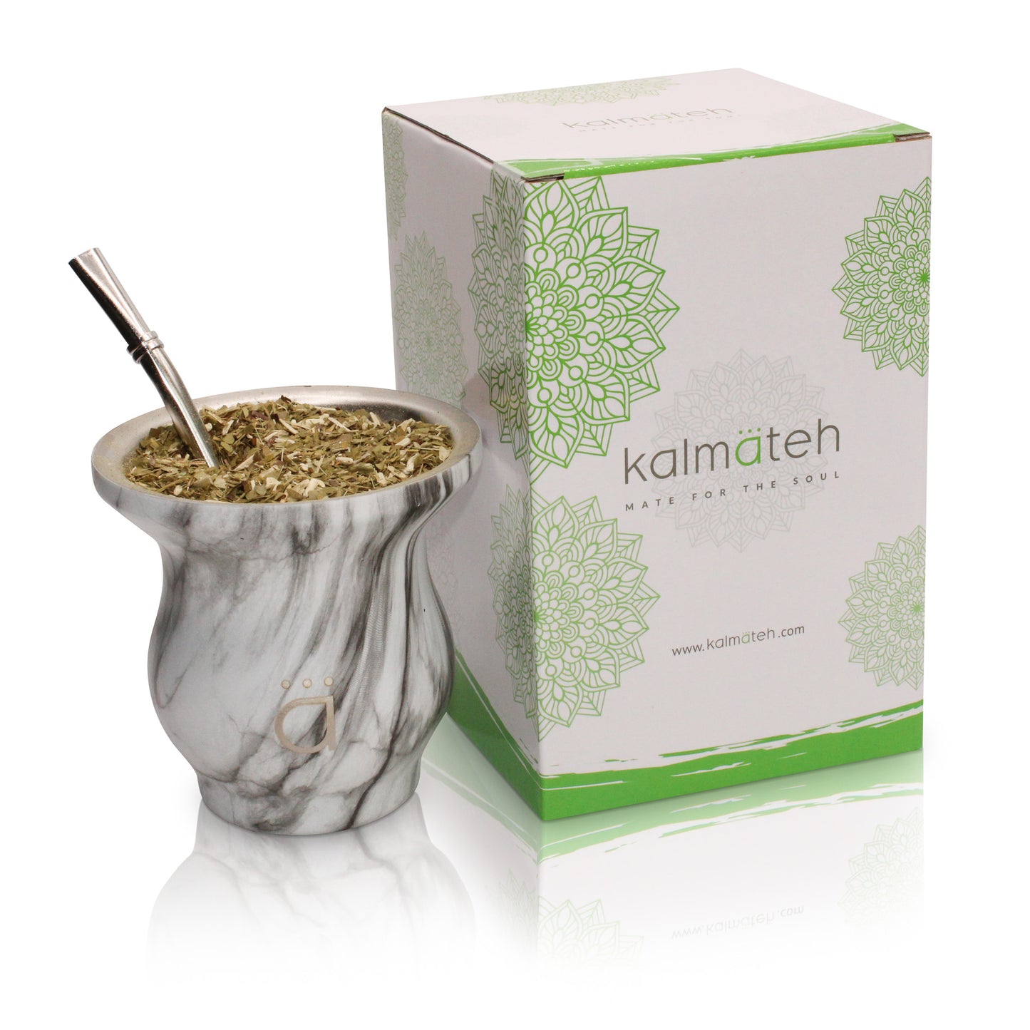 Marble Elegant Yerba Mate Starter Set