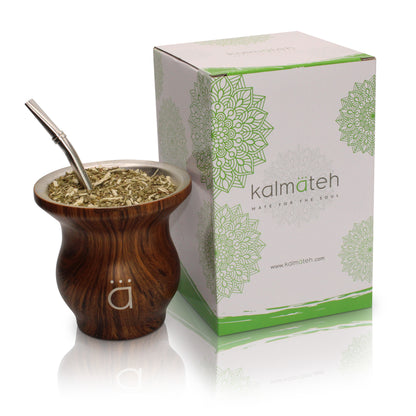 Wood Elegant Yerba Mate Starter Set