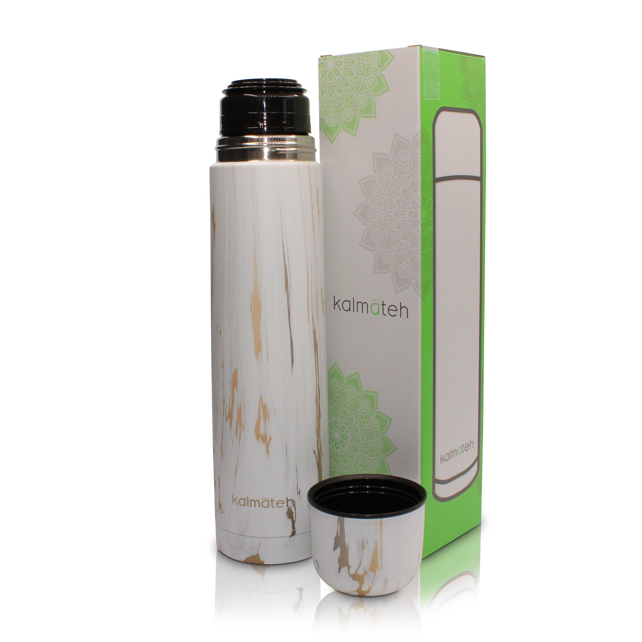 Gold Marble Classic Yerba Mate Large Set