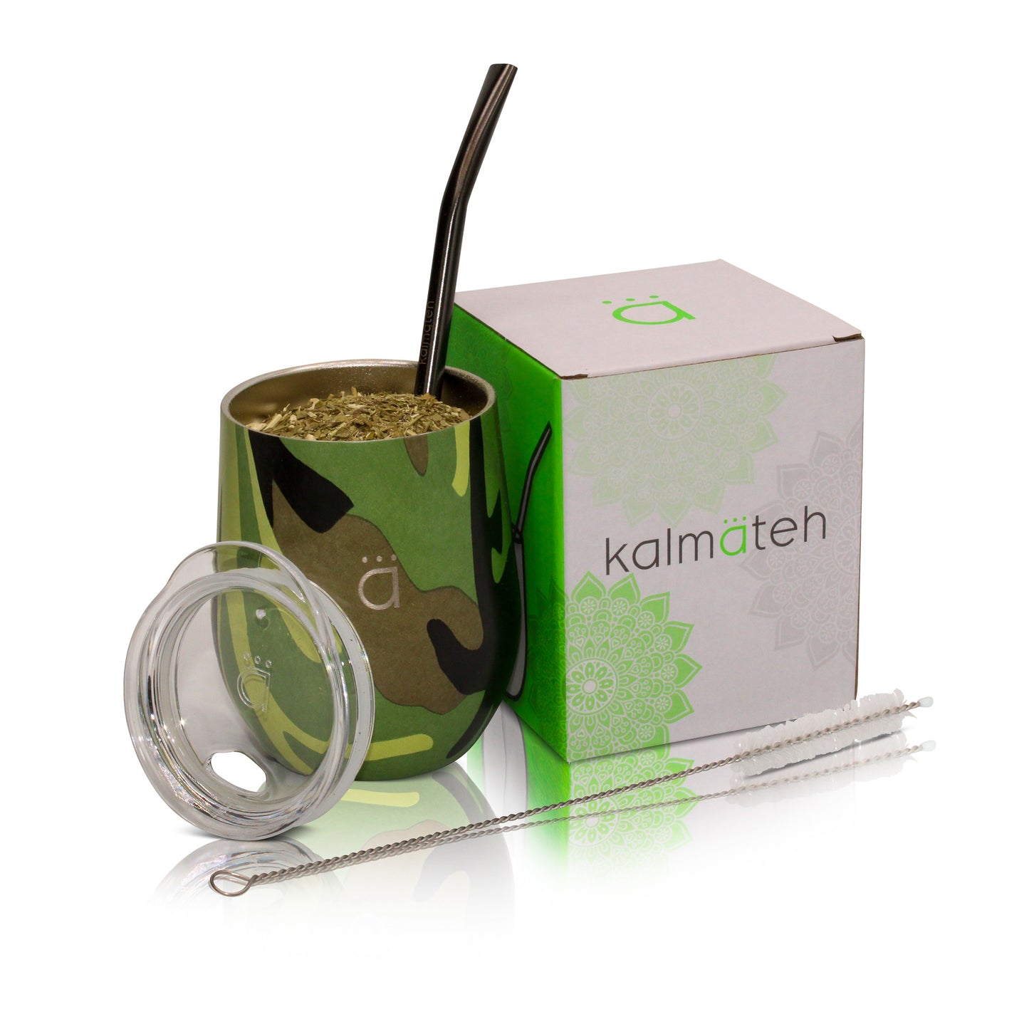 Camo Green Classic Yerba Mate Starter Set