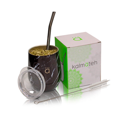 Black Marble Classic Yerba Mate Starter Set