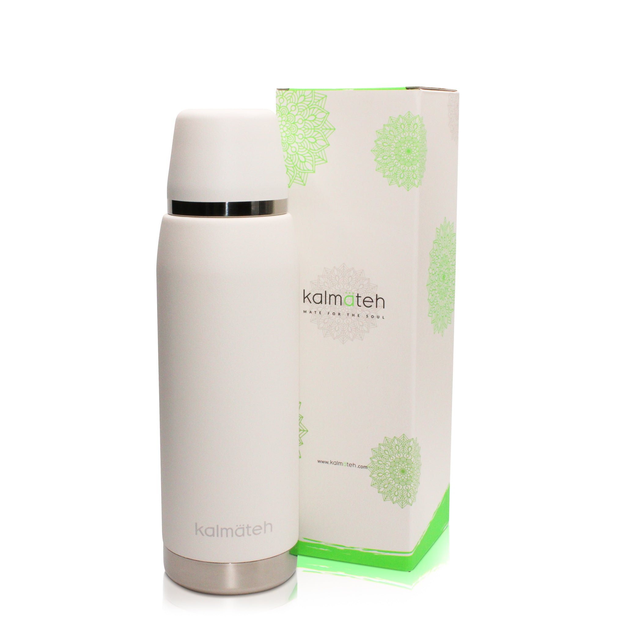 Marble & White Yerba Mate Sport Set