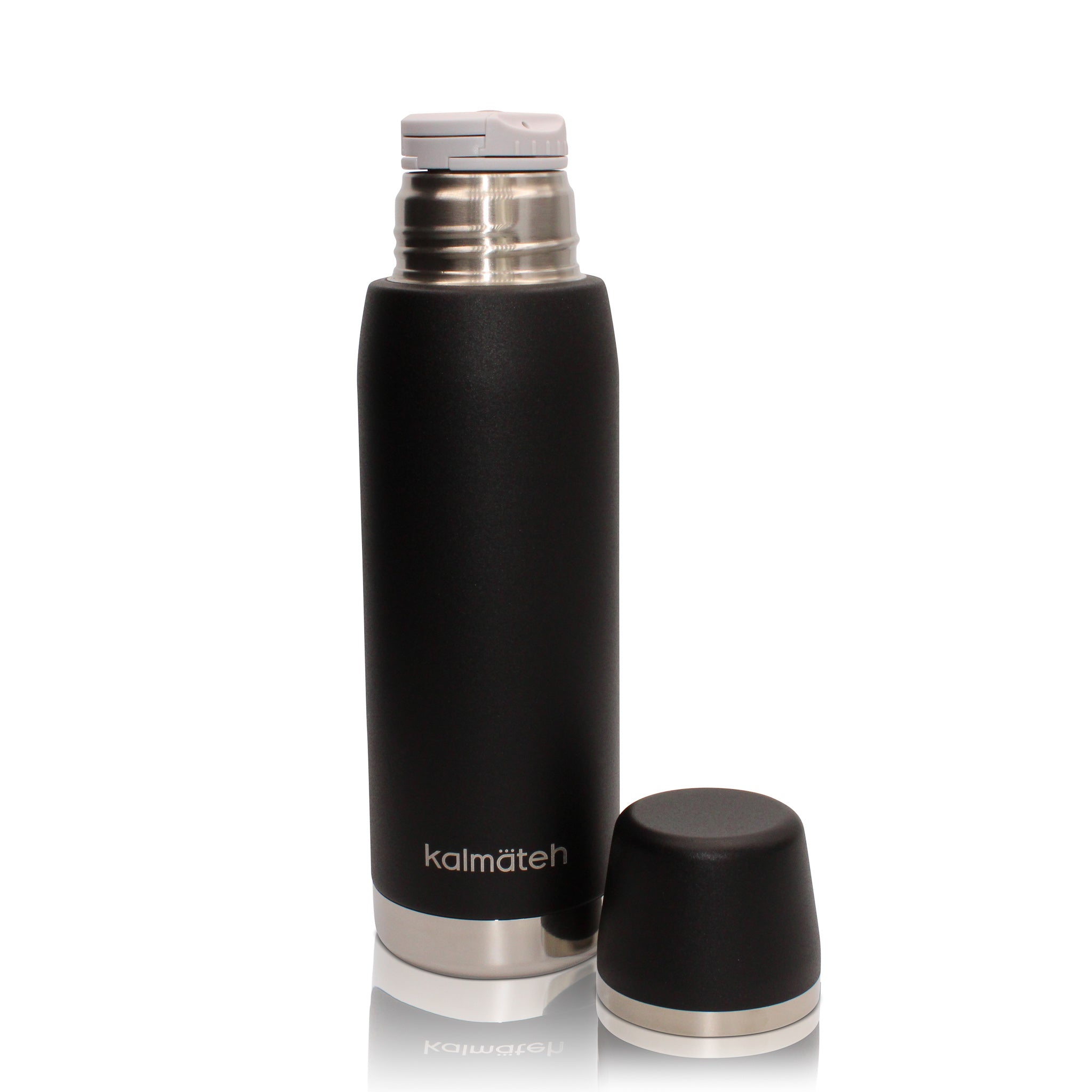 Matte Black Yerba Mate Sport Set