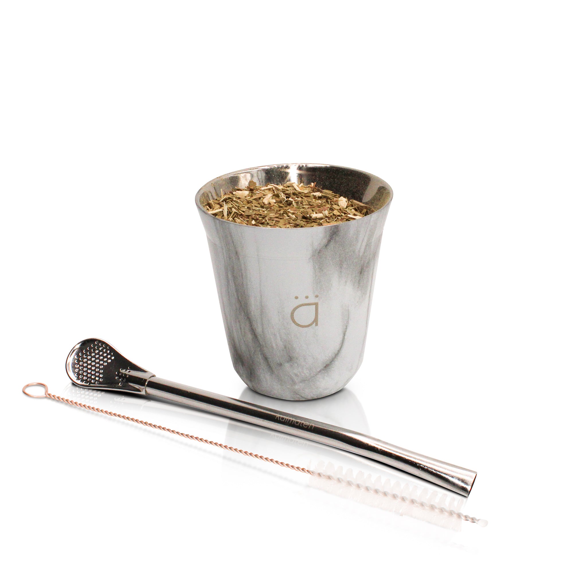 Marble & Military Green Yerba Mate Sport Set