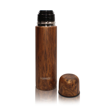 Wood Travel Thermos 500ml