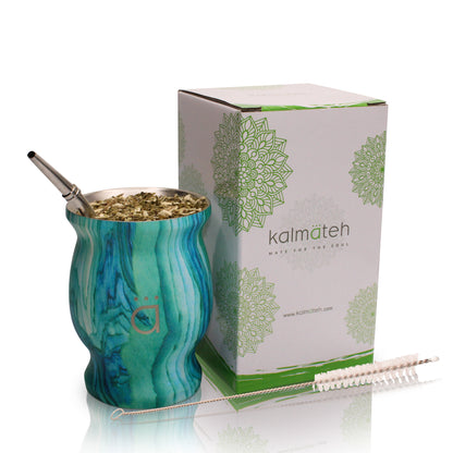 Turquoise Traditional Yerba Mate Starter Set