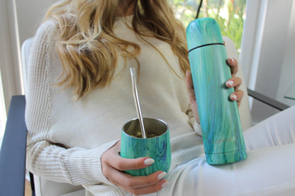 Turquoise Travel Thermos 500ml