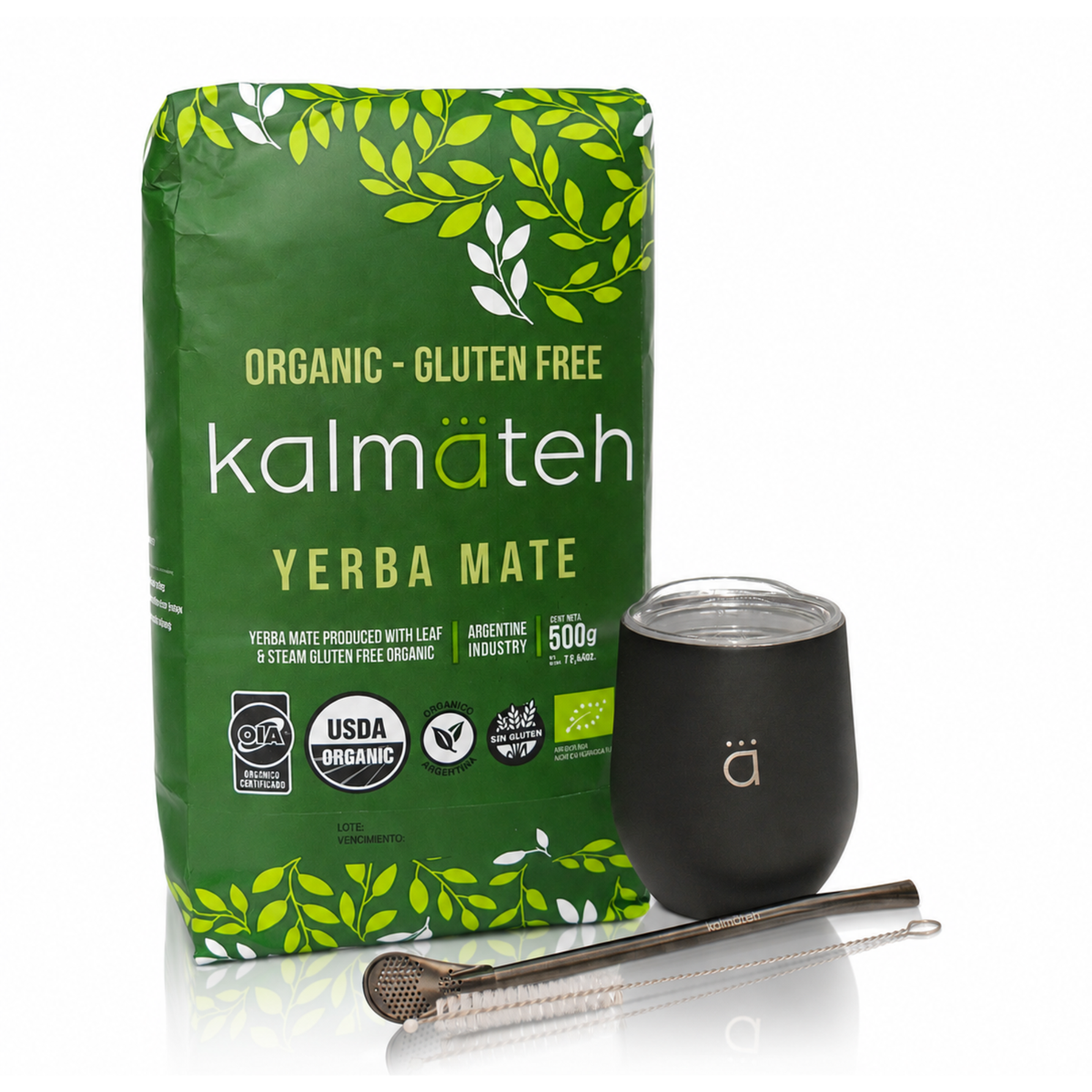Matte Black Classic Yerba Mate Starter Set