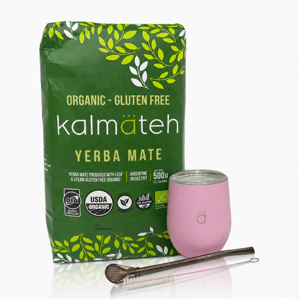 Pastel Pink Classic Yerba Mate Starter Set