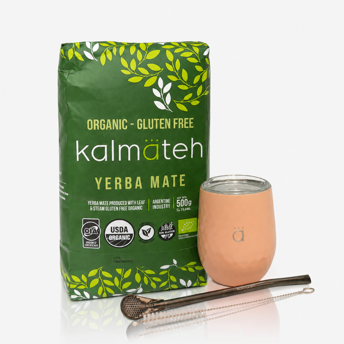 Peach Classic Yerba Mate Starter Set