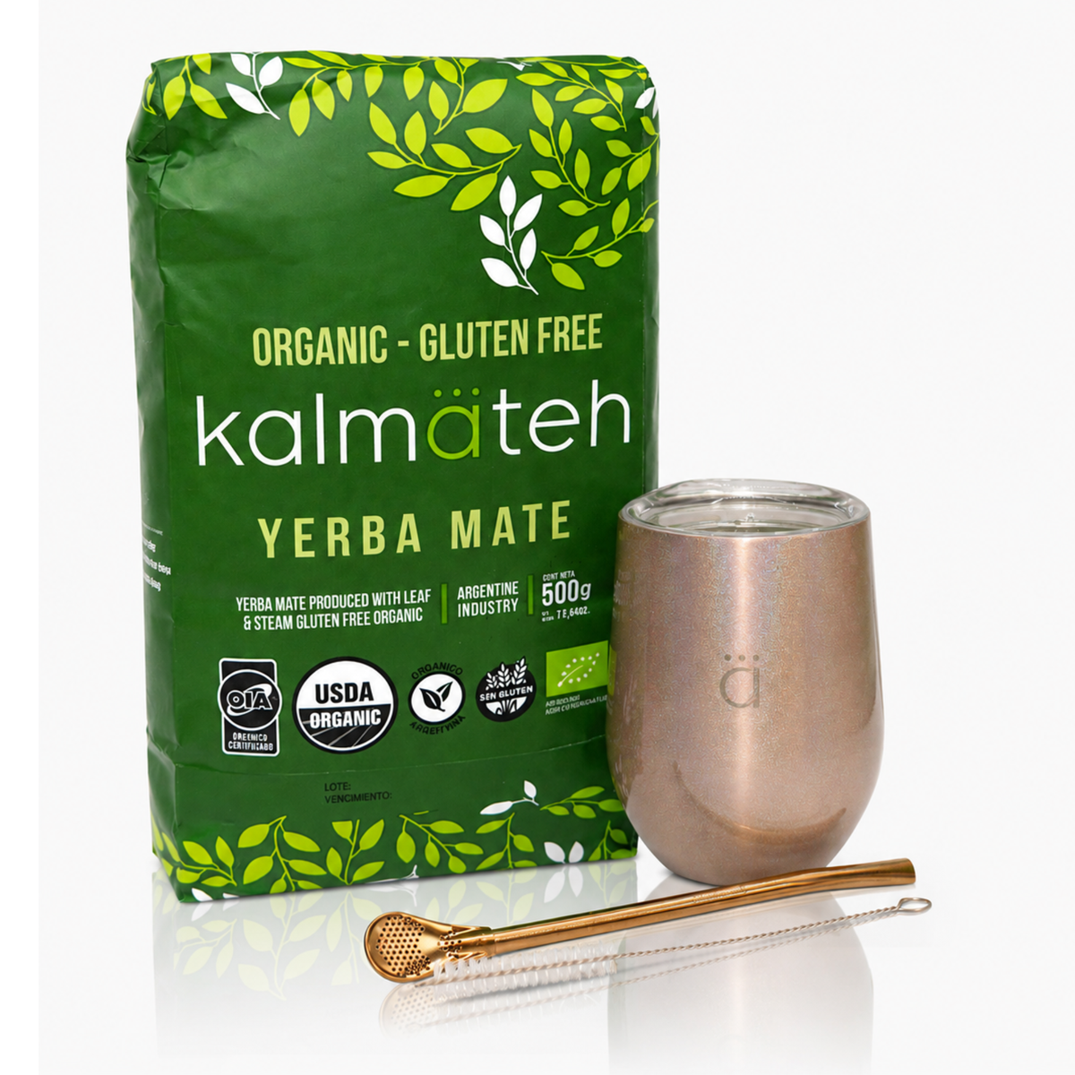 Rose Gold XL Yerba Mate Starter Set