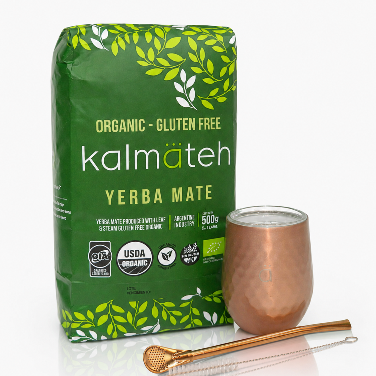 Rose Gold Classic Yerba Mate Starter Set