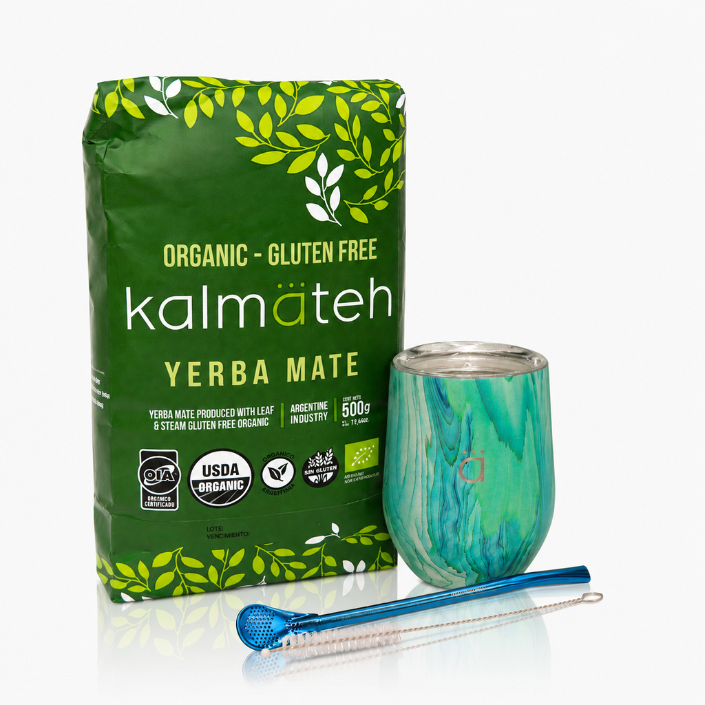 Turquoise XL Yerba Mate Starter Set