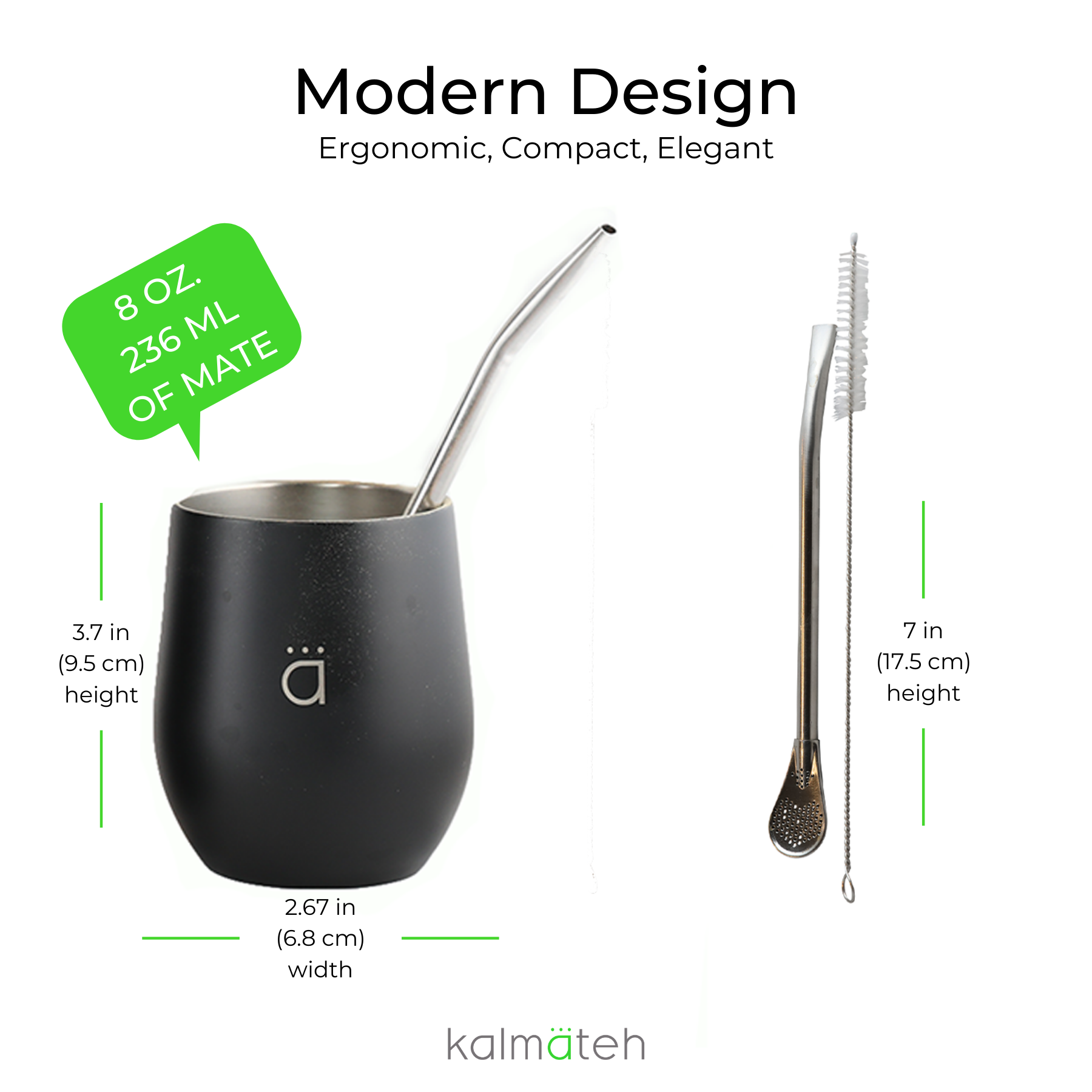 Gold Marble Classic Yerba Mate Large Set