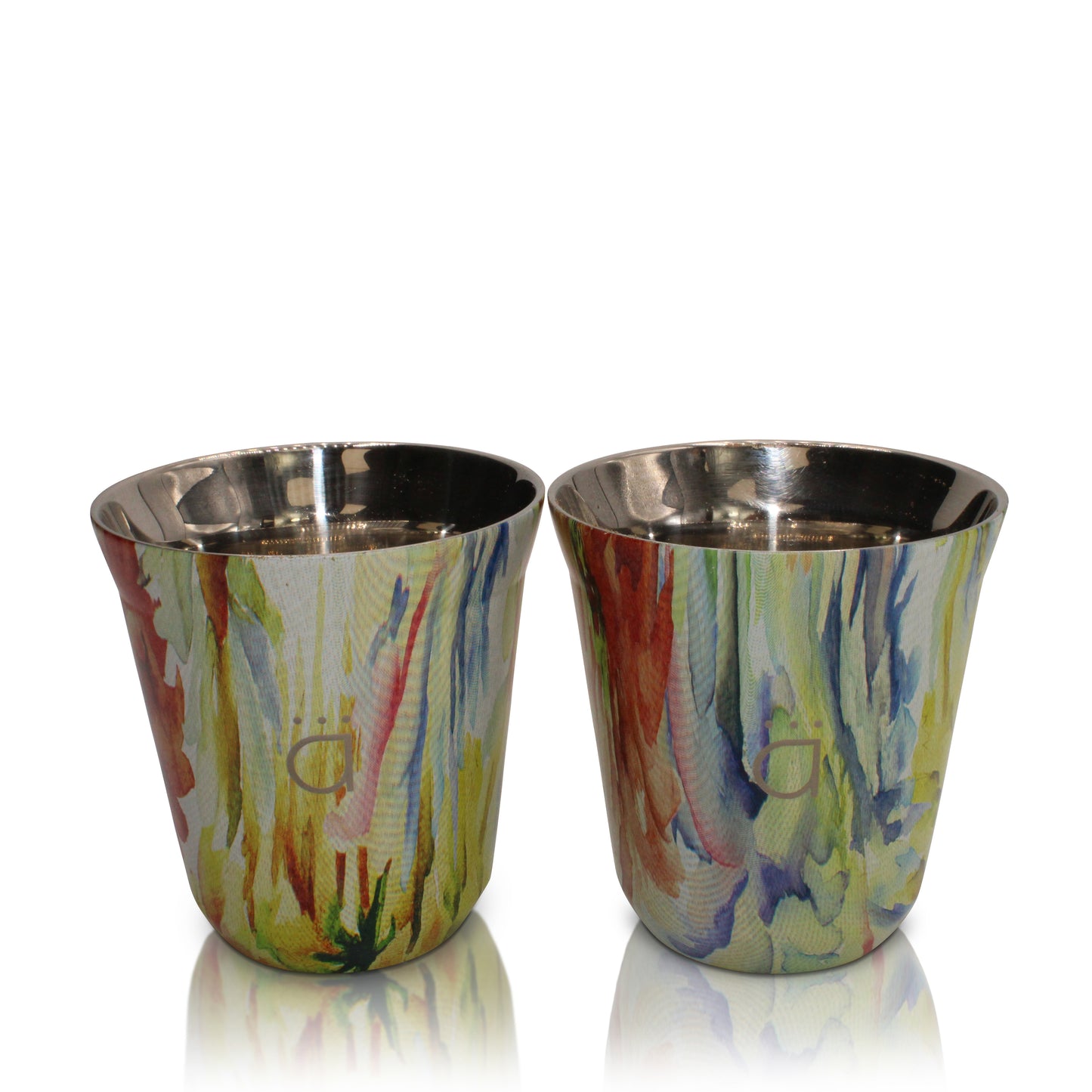 Flower Coffee Cups Set of 2 (5oz)