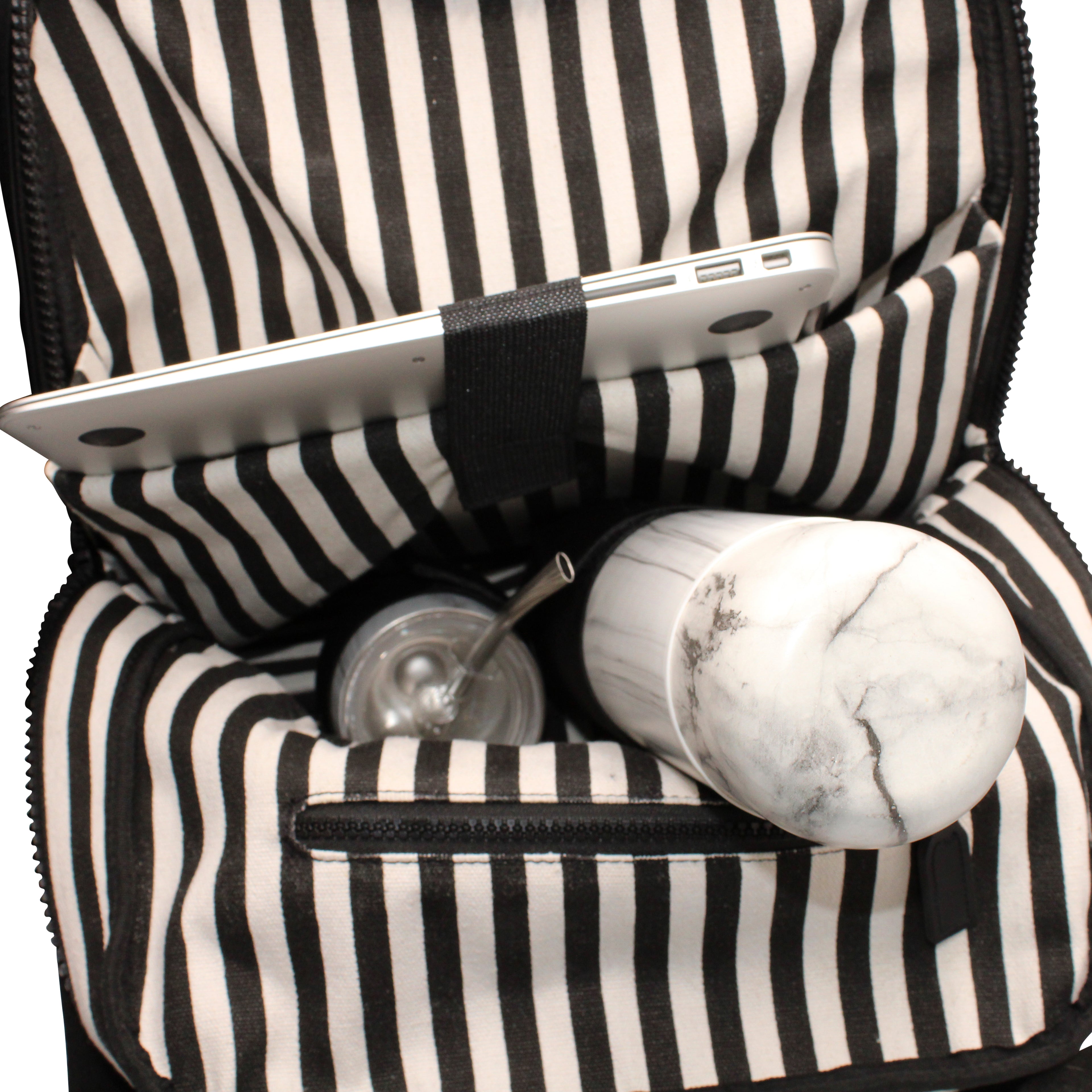 White Matera Backpack