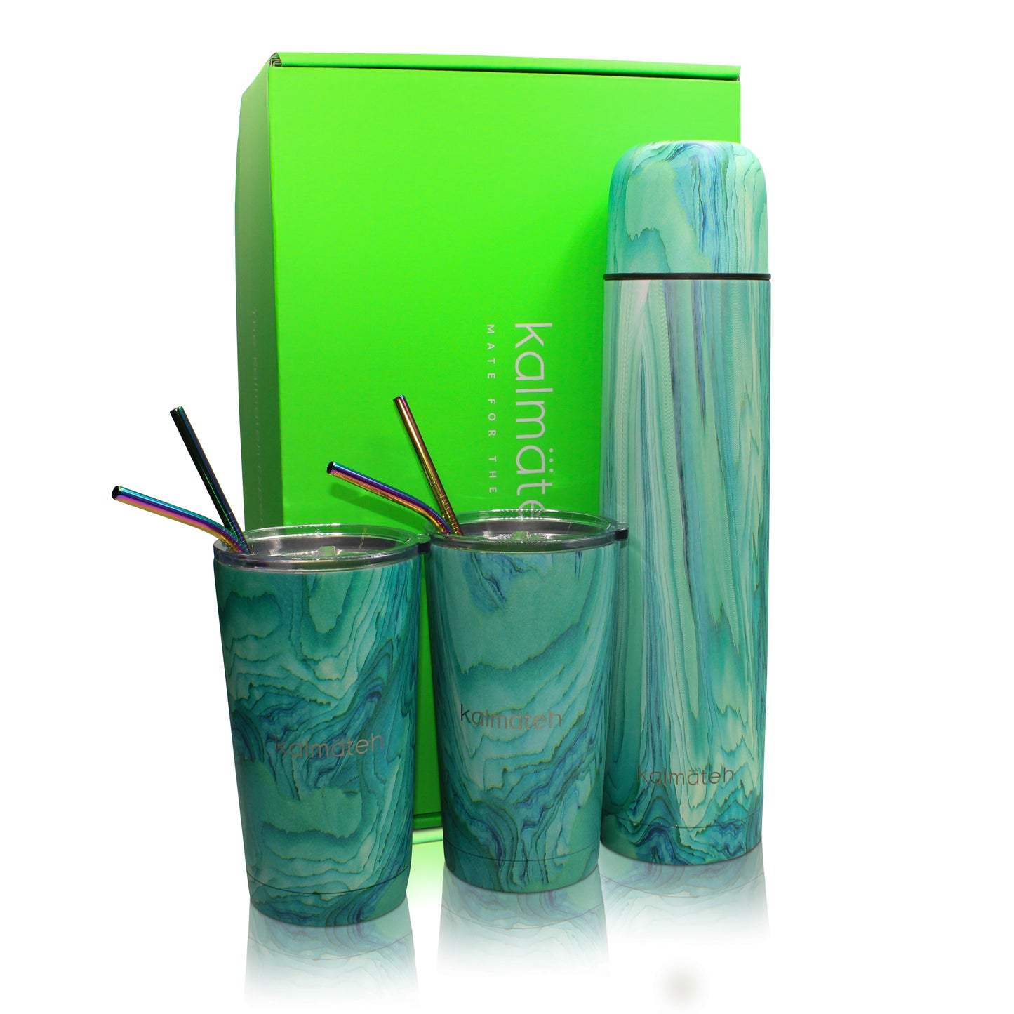 Turquoise Travel Tumblers Set