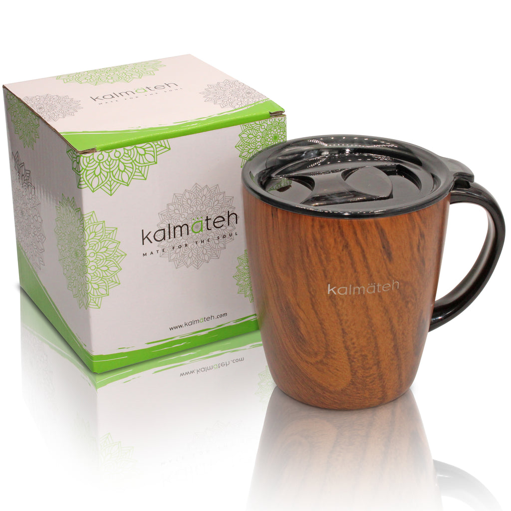 Wood Coffee & Tea Mug- 12 oz
