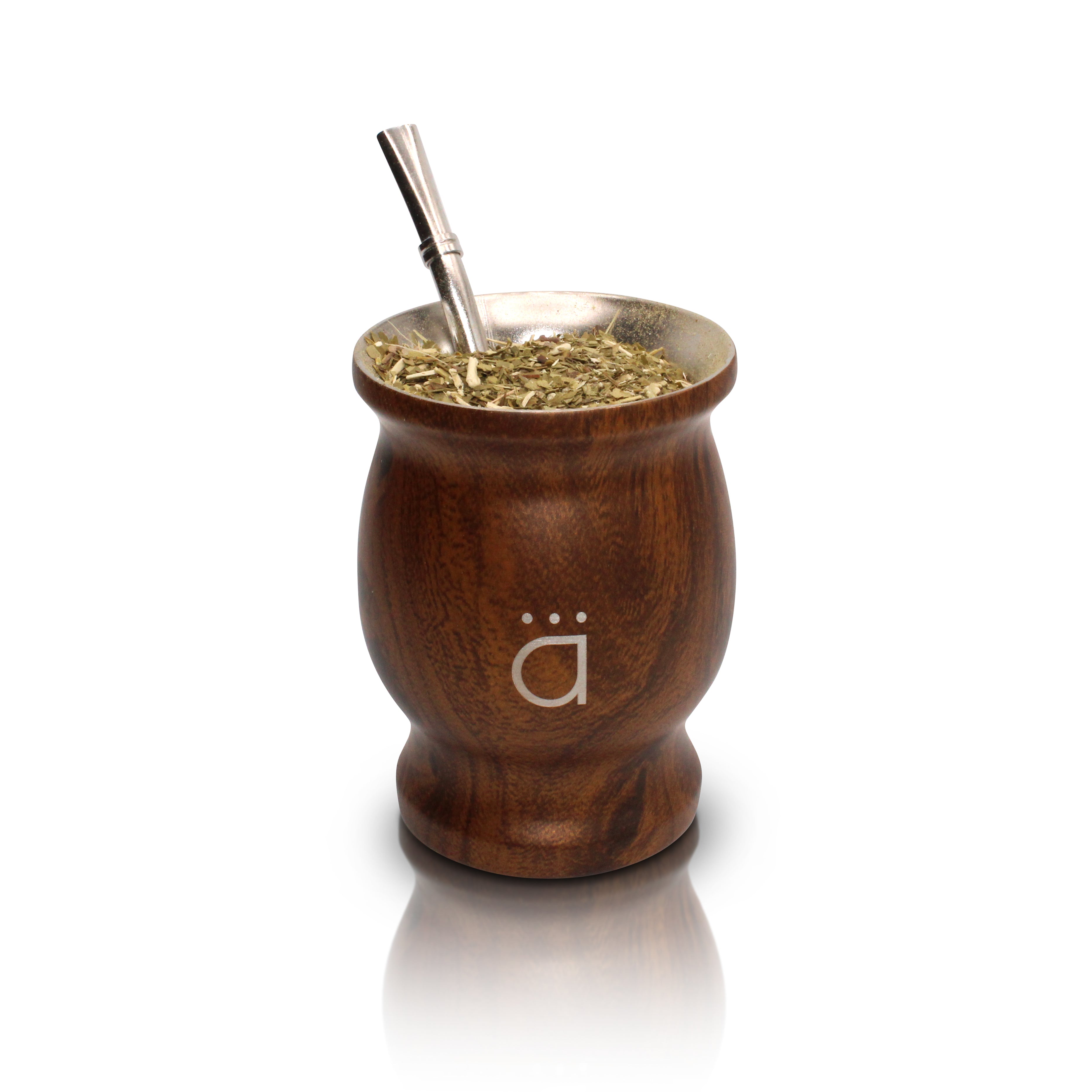 Yerba Mate Tradicional de Madera Mediano