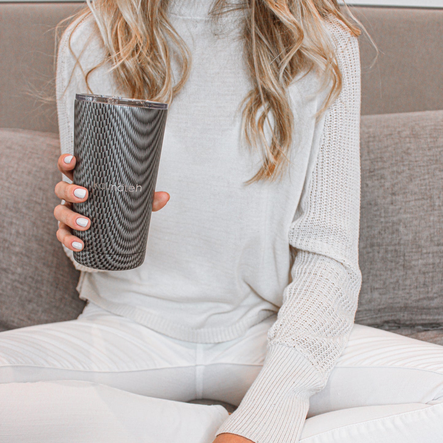 Galactic Black Travel Tumbler (with 2 Straws)