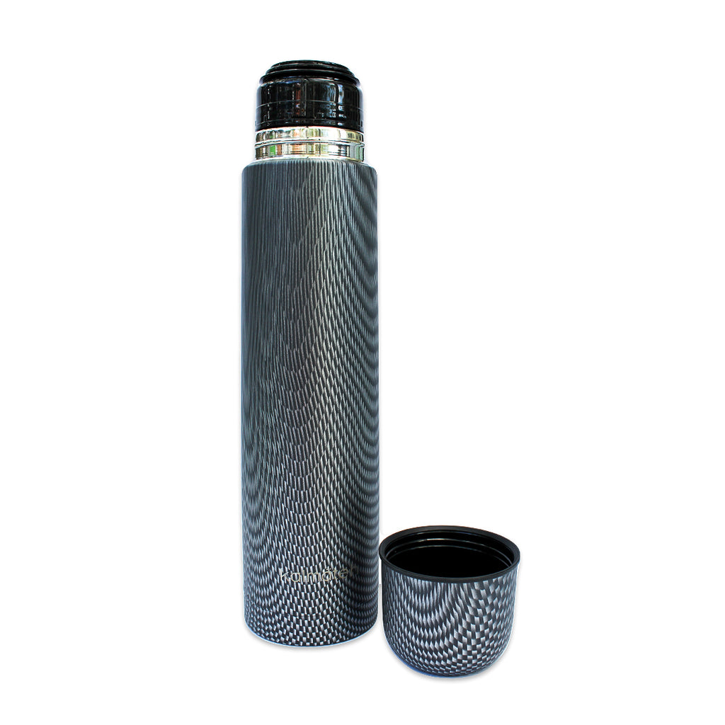 Galactic Black Thermos + 2 Travel Tumblers