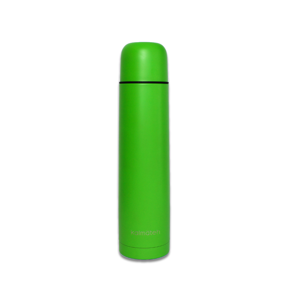 Kalmateh Yerba Mate - Vaso mate extra grande (12 onzas) con tapa de viaje  libre de BPA, filtro bombilla y limpiador bombilla, 18/8 de doble pared